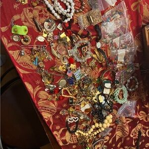 4 pounds junk jewelry.